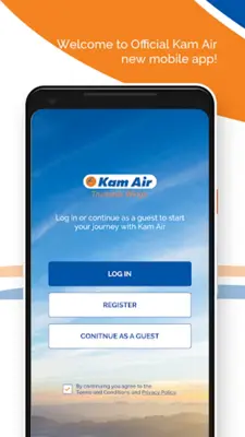 Kam Air android App screenshot 4